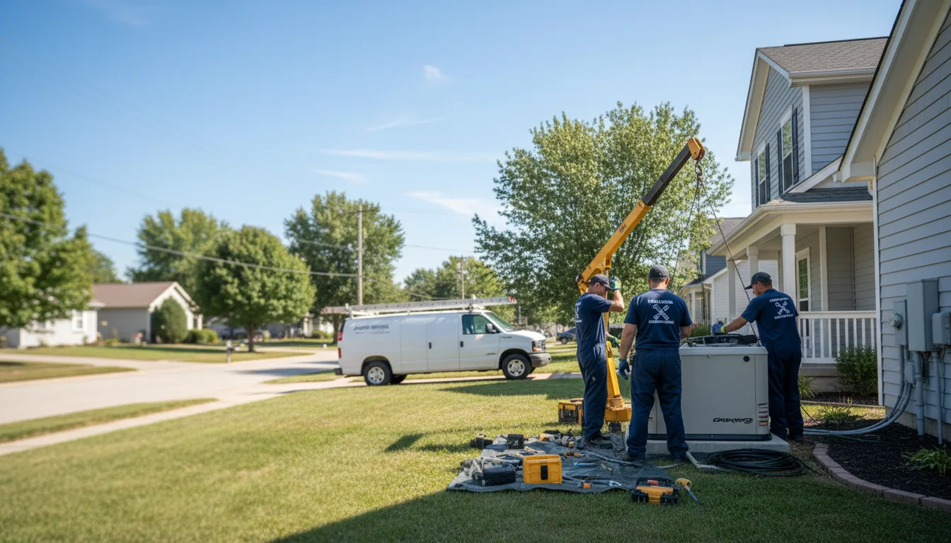 Generator Installation in Ogallah, KS near me